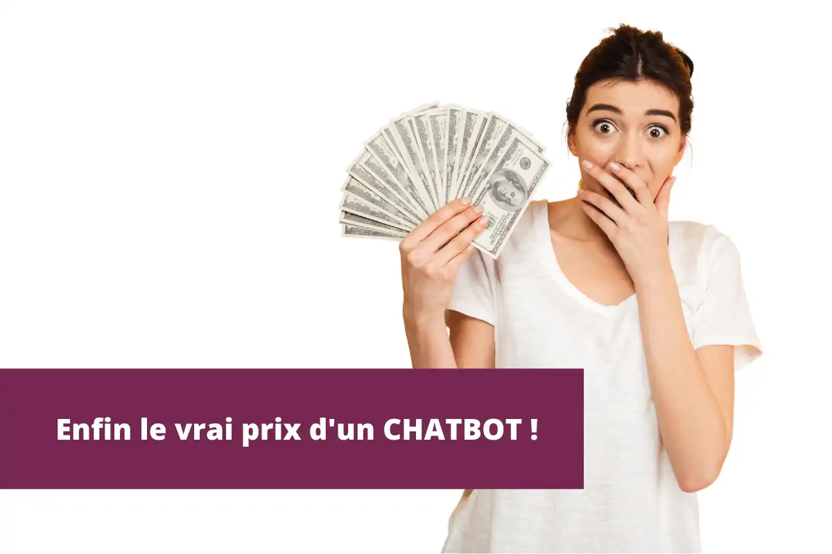 prix cout chatbot entreprise