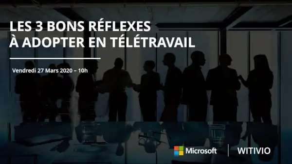 Les 3 bons reflexes à adopter en teletravail